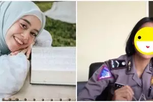 5 Potret polwan mirip Lesty Kejora, mata dan suaranya jadi sorotan