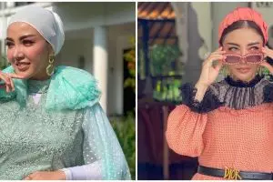 8 Pesona Bella Shofie kenakan turban, gayanya jadi sorotan