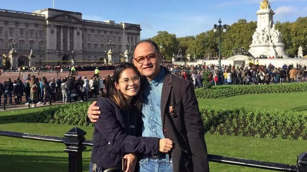 kedekatan Salshadilla dan ayah sambung © 2021 brilio.net