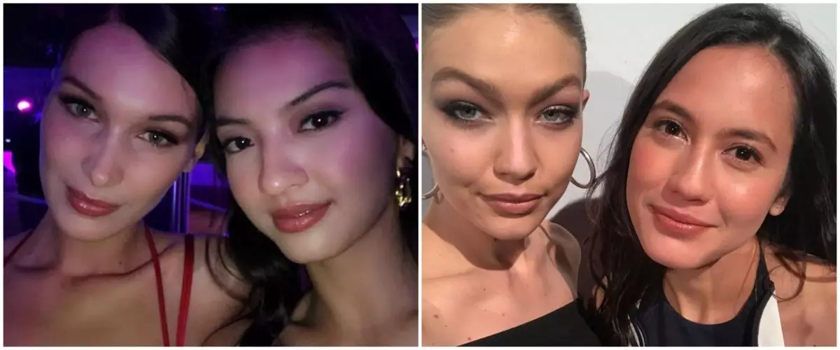 7 Momen seleb bareng model Victoria's Secret, Pevita Pearce disorot