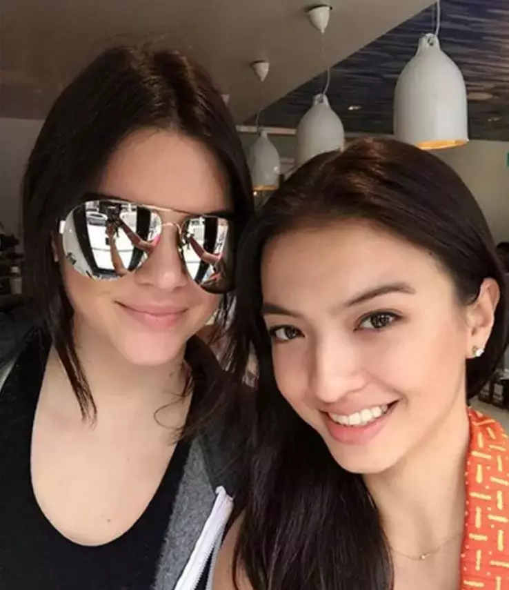 seleb bareng model Victoria's Secret © Instagram