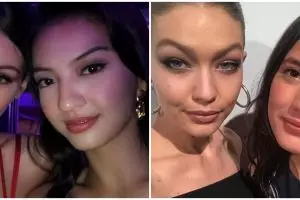 7 Momen seleb bareng model Victoria's Secret, Pevita Pearce disorot