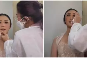 Kisah pengantin wanita menangis usai dua jam dimakeup, ini alasannya