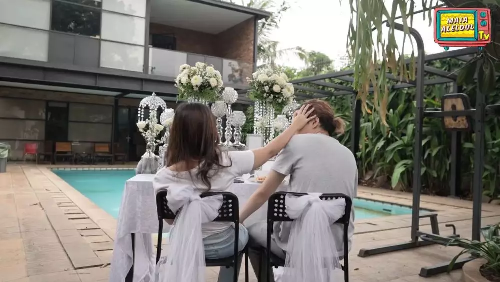 kejutan Maia untuk Tissa © YouTube