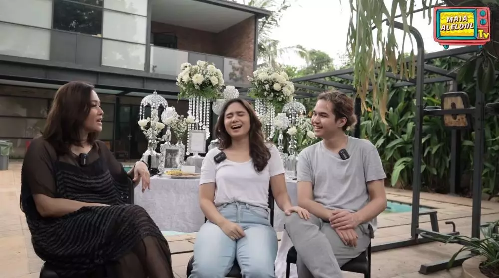 kejutan Maia untuk Tissa © YouTube