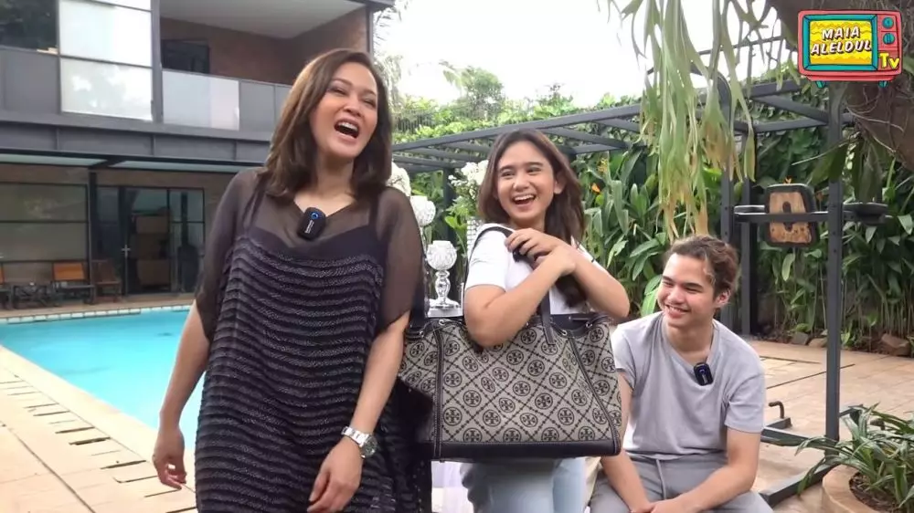 kejutan Maia untuk Tissa © YouTube