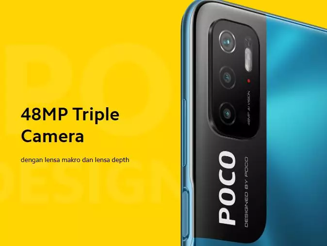 Spesifikasi Poco M3 Pro 5G © 2021 brilio.net Spesifikasi Poco M3 Pro 5G © 2021 brilio.net