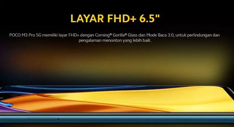 Spesifikasi Poco M3 Pro 5G © 2021 brilio.net Spesifikasi Poco M3 Pro 5G © 2021 brilio.net