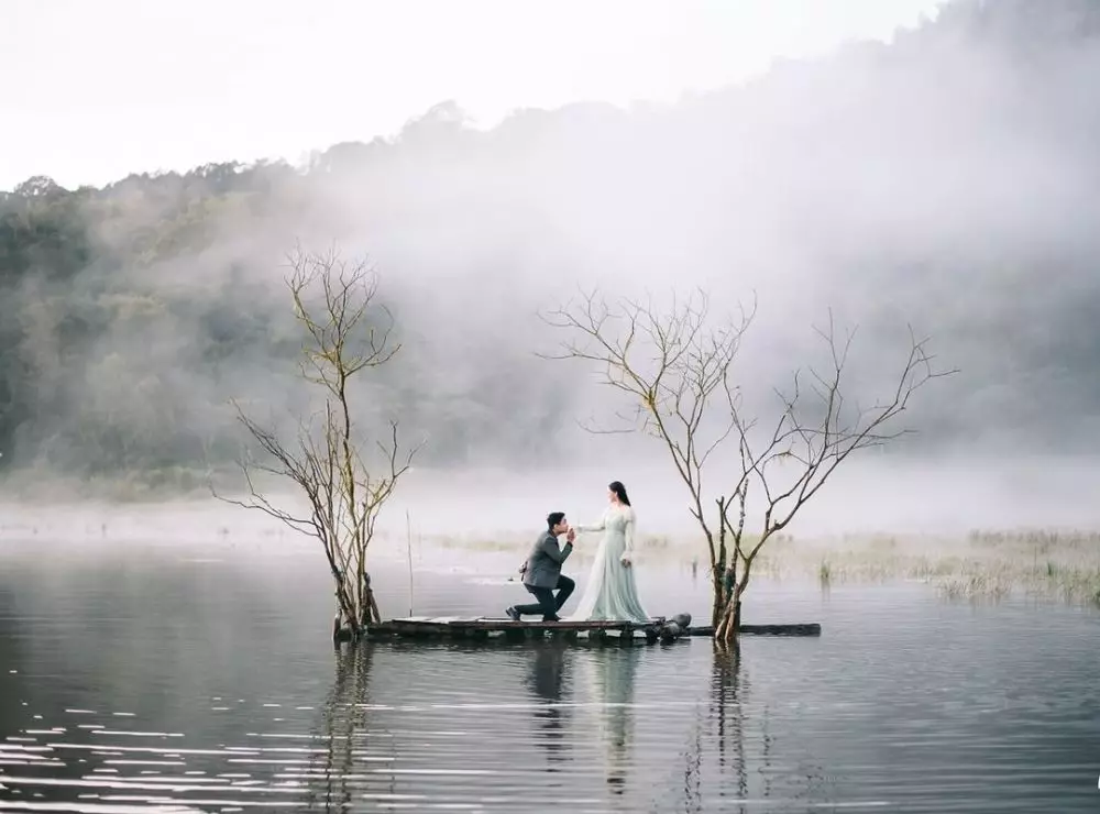 prewedding Lutfi Agizal & Nadya Indry © 2021 brilio.net