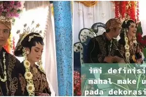Viral pengantin pilih MUA lebih mahal dari dekorasi, alasannya unik