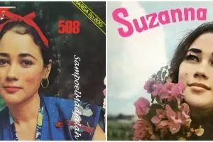 10 Potret kenangan Suzzanna saat jadi cover majalah, gayanya ikonik