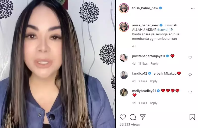 Aksi sosial 6 seleb bantu lawan Covid-19 © berbagai sumber