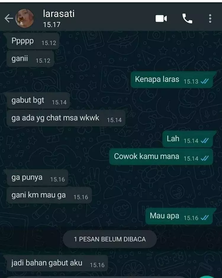chat lucu ke gebetan nggak dianggap © 2021 instagram.com chat lucu ke gebetan nggak dianggap © 2021 instagram.com