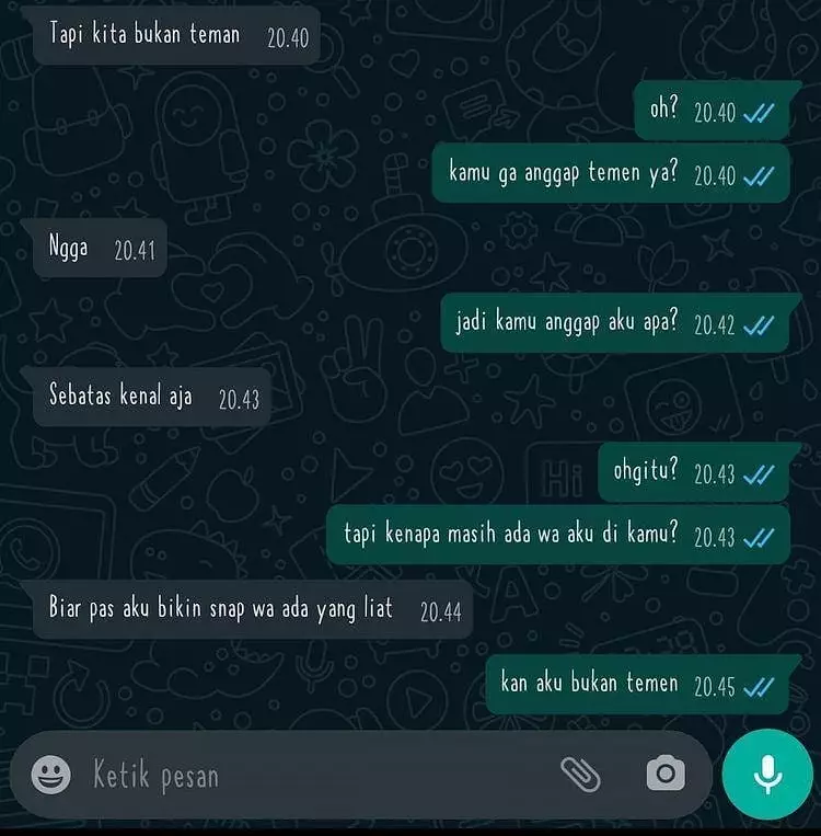 chat lucu ke gebetan nggak dianggap © 2021 instagram.com chat lucu ke gebetan nggak dianggap © 2021 instagram.com