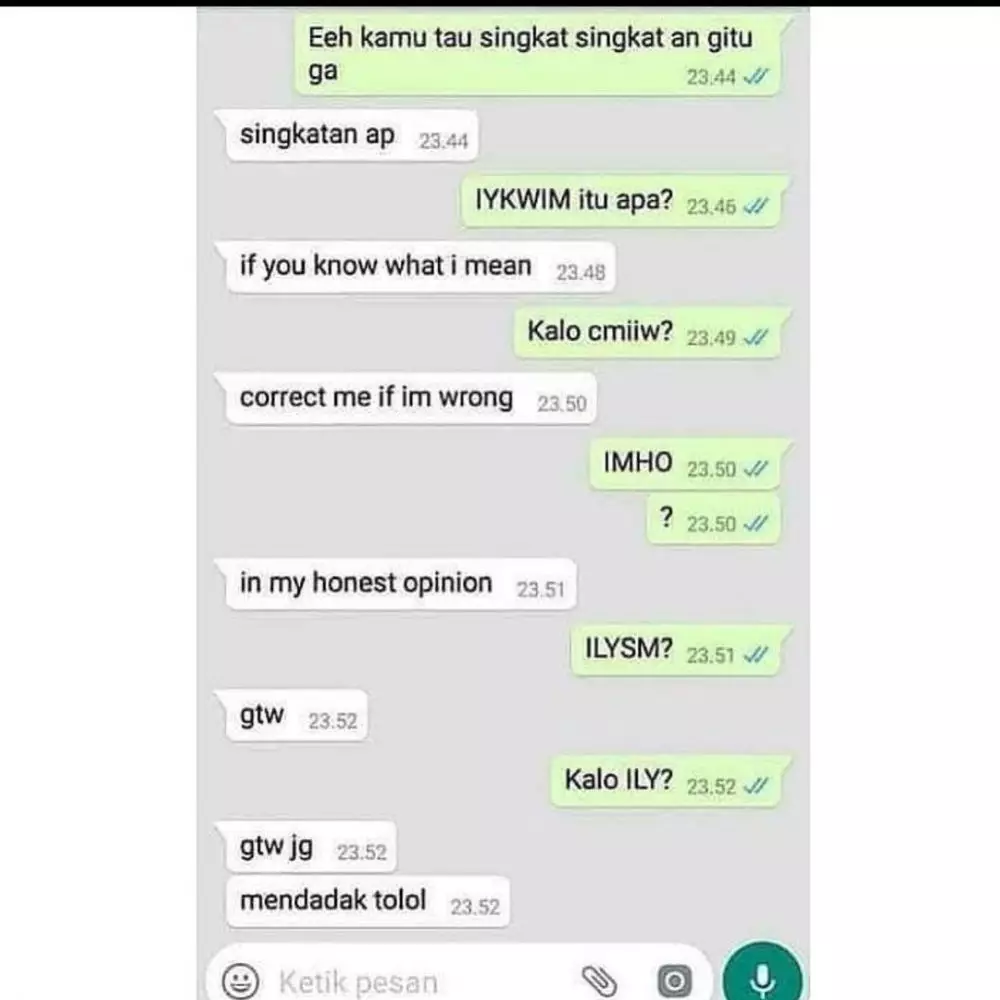 chat lucu ke gebetan nggak dianggap © 2021 instagram.com chat lucu ke gebetan nggak dianggap © 2021 instagram.com