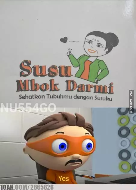 Cara pedagang promosi susu © berbagai sumber