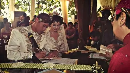 potret pernikahan AHY dan Annisa © 2021 brilio.net potret pernikahan AHY dan Annisa © 2021 brilio.net