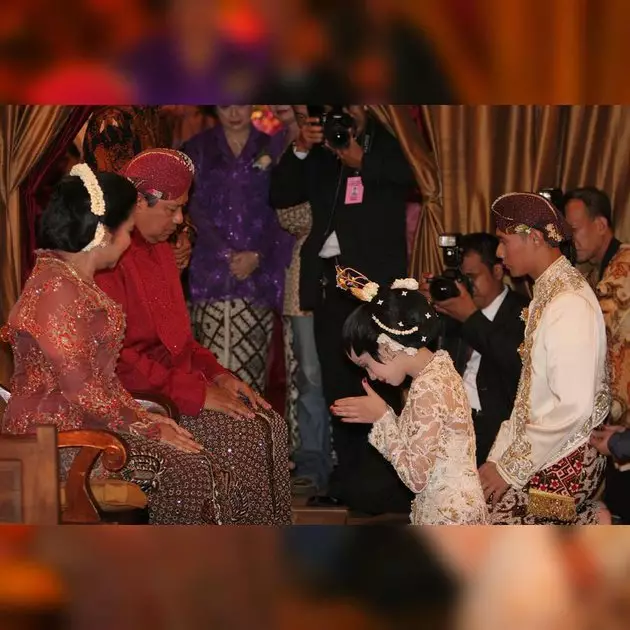 potret pernikahan AHY dan Annisa © 2021 brilio.net potret pernikahan AHY dan Annisa © 2021 brilio.net