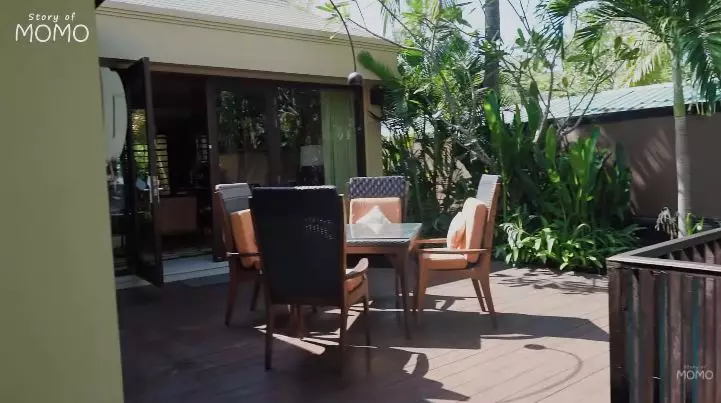 penampakan vila yang disewa momo geisha © YouTube