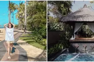 10 Potret vila sewaan Momo Geisha di Bali, menetap sementara di sana