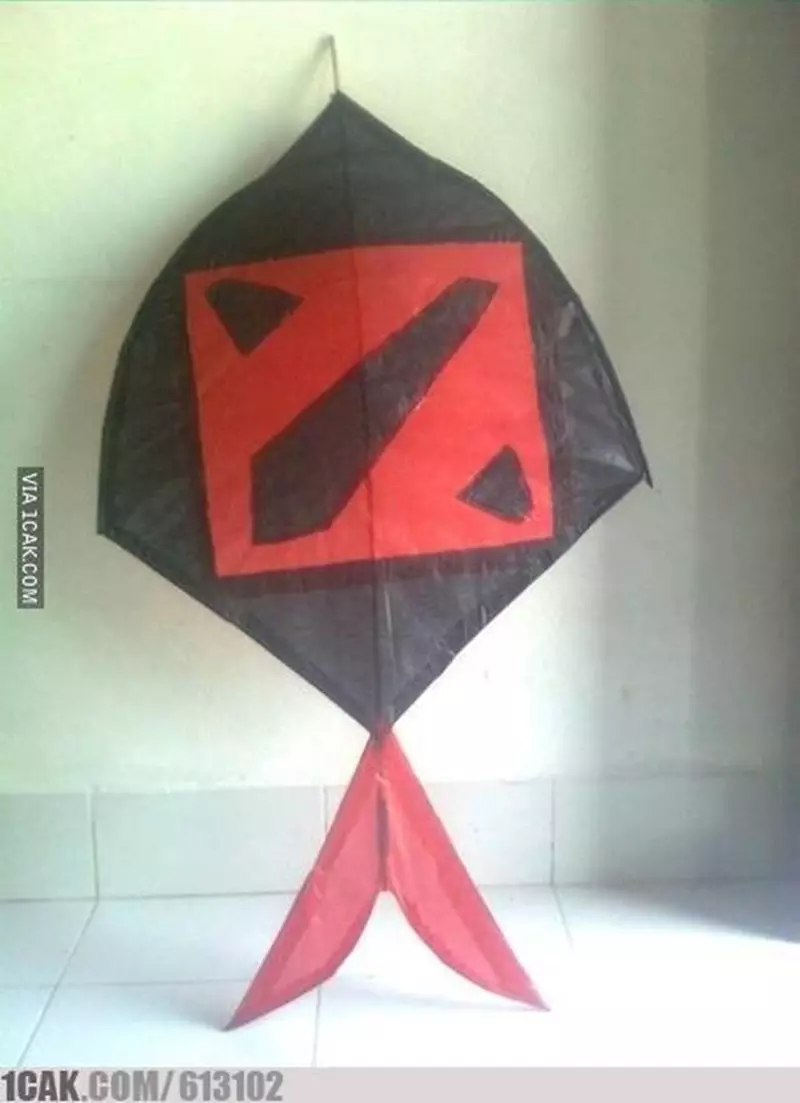 bentuk nyeleneh layang-layang © 2021 berbagai sumber