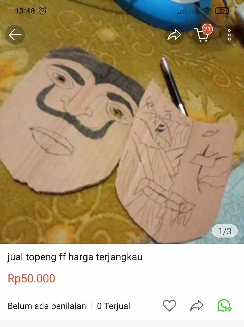 Barang dagangan nggak jelas © berbagai sumber