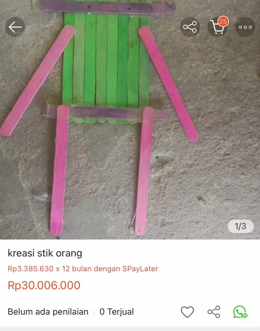 Barang dagangan nggak jelas © berbagai sumber