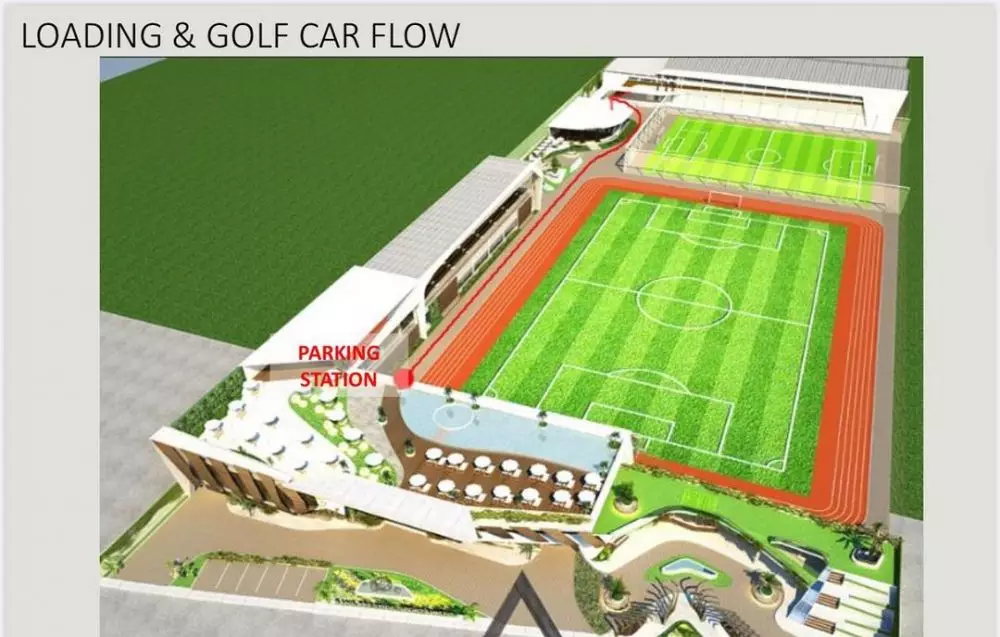 desain GOR Raffi Ahmad © Instagram