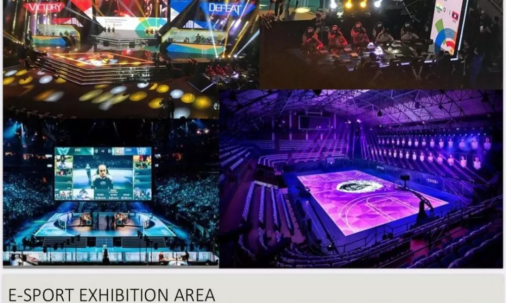 desain GOR Raffi Ahmad © Instagram