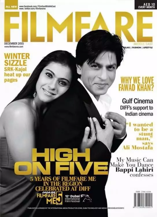 Kajol dan SRK jadi model majalah © 2021 brilio.net