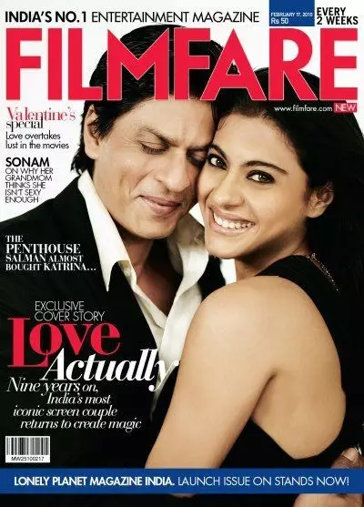 Kajol dan SRK jadi model majalah © 2021 brilio.net