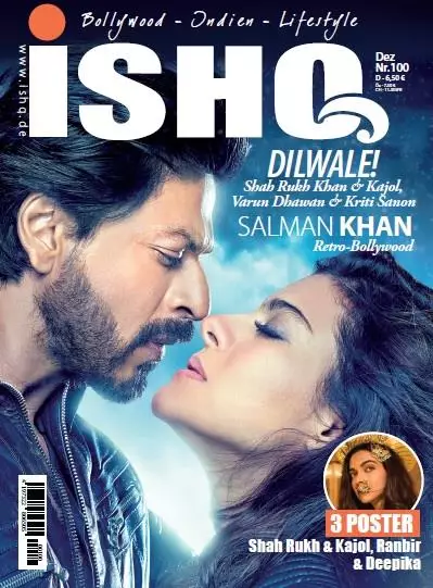 Kajol dan SRK jadi model majalah © 2021 brilio.net