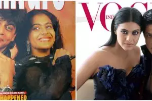 10 Potret Shah Rukh Khan dan Kajol jadi cover majalah, penuh chemistry