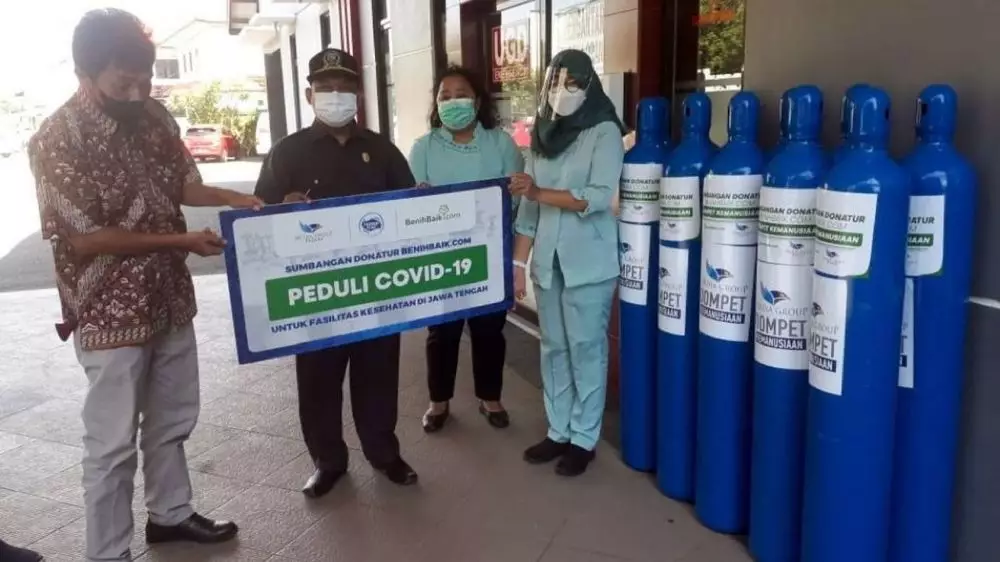 Benih Baik Donasi Oksigen © 2021 brilio.net