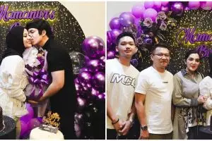 10 Momen ultah Aurel Hermansyah ke-23, dapat kue dari gulungan uang