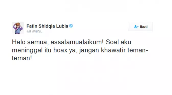 seleb dikabarkan meninggal © 2021 berbagai sumber