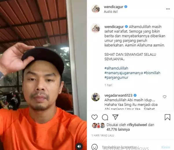 seleb dikabarkan meninggal © 2021 berbagai sumber