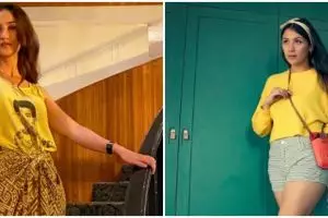 Potret dapur 10 ratu FTV, milik Sharena Rizky bernuansa pastel