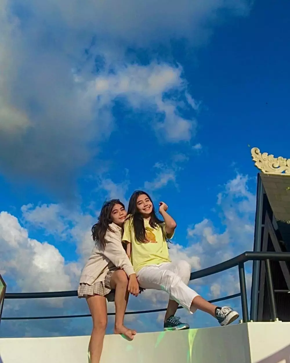 kebersamaan Lea Ciarachel dan kakak © 2021 brilio.net kebersamaan Lea Ciarachel dan kakak © 2021 brilio.net