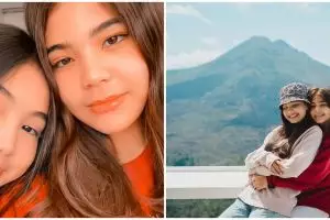 10 Potret kebersamaan Lea Ciarachel dan kakak, bak anak kembar