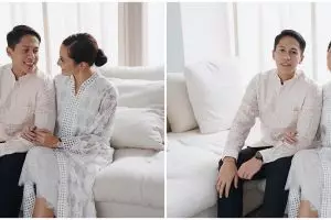 10 Momen Pevita Pearce di pengajian adik Arsyah Rasyid, curi perhatian