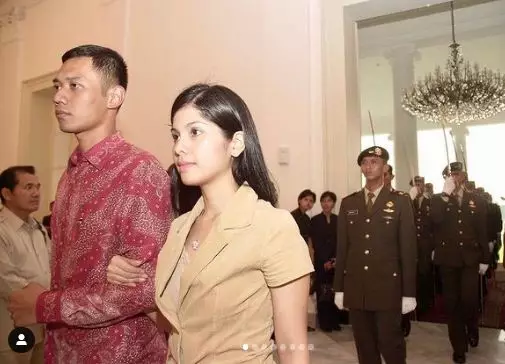 pedang pora pernikahan AHY © 2021 brilio.net