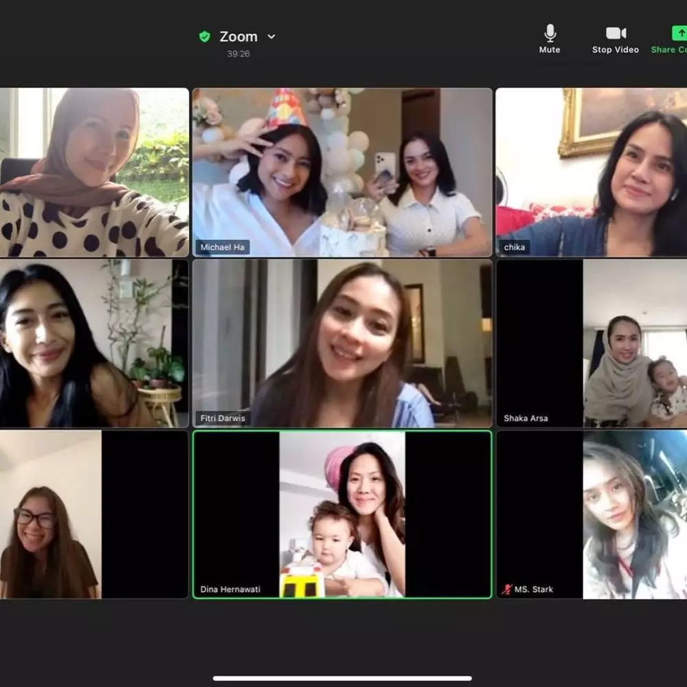 ulang tahun Rini Yulianti © Instagram