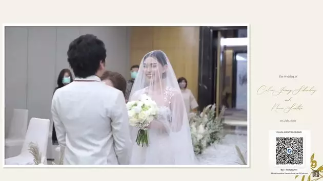 momen pernikahan Calvin Jeremy © berbagai sumber