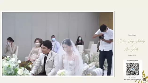 momen pernikahan Calvin Jeremy © berbagai sumber