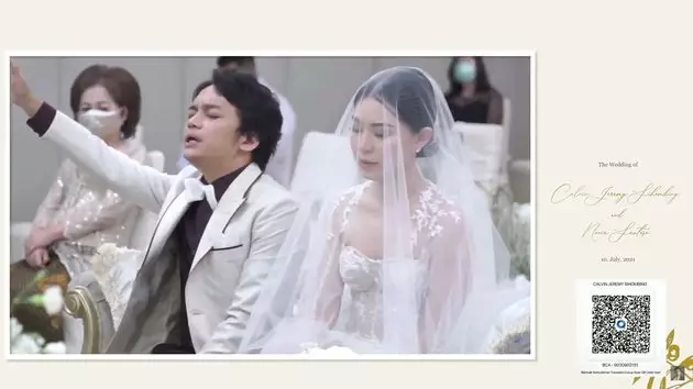 momen pernikahan Calvin Jeremy © berbagai sumber