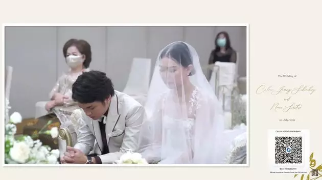 momen pernikahan Calvin Jeremy © berbagai sumber