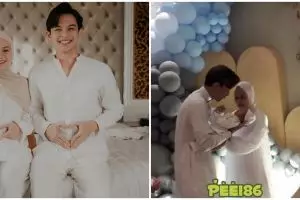 7 Momen akikah anak pertama Dinda Hauw dan Rey Mbayang, penuh khidmat