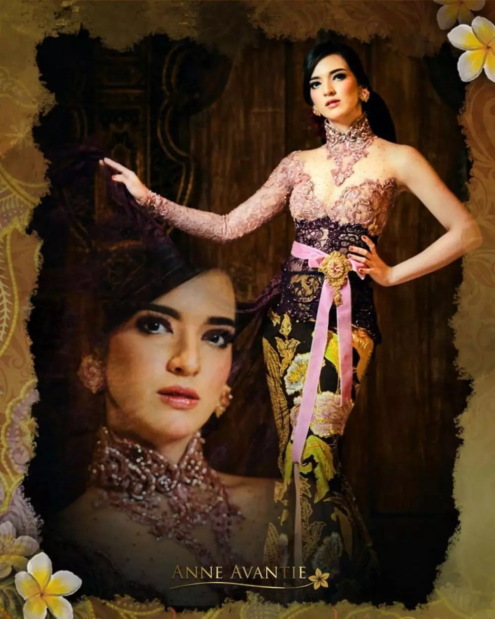 Nia Ramadhani pakai kebaya Anne Avantie © Instagram