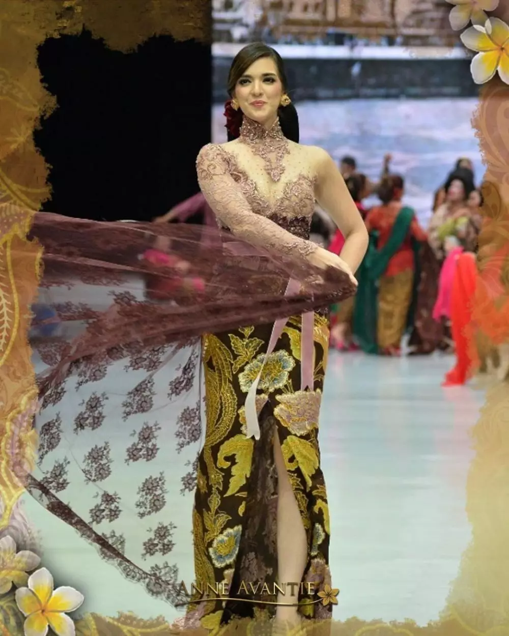 Nia Ramadhani pakai kebaya Anne Avantie © Instagram